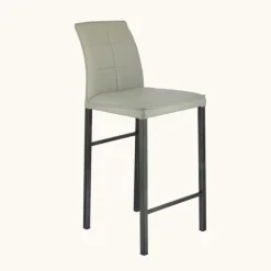 Europea Tabouret Snack (assise +/- 65 Cm)|Tabouret De Bar (assise +/- 80 Cm)*Atlanta Tabouret snack italien en synthétique avec pieds en métal