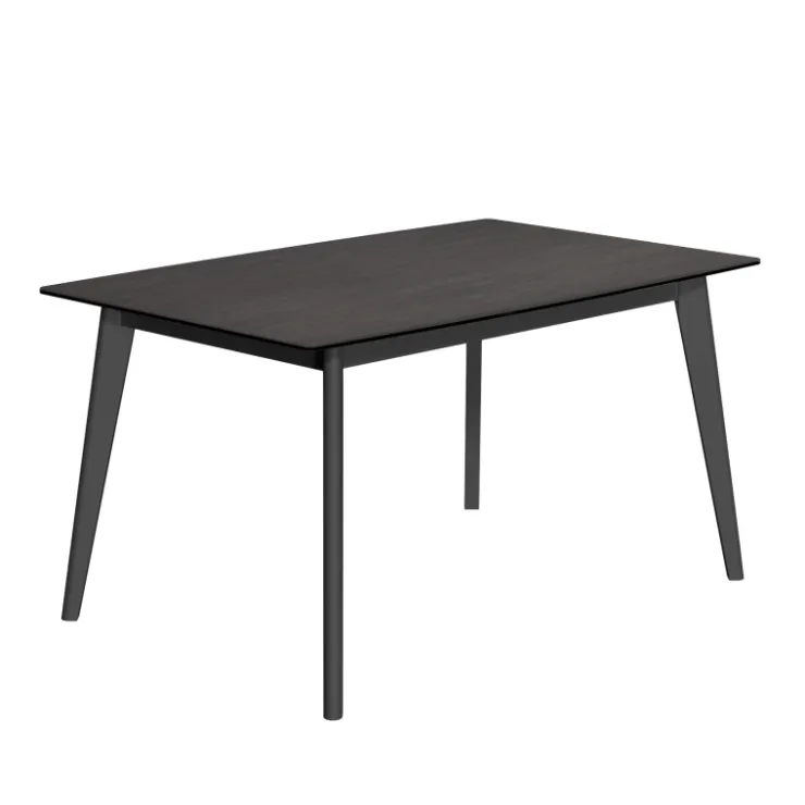 Cancio Table De Salle à Manger*Atlas Table scandinave en céramique avec pieds bois