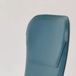 Airnova Chaise De Salle à Manger|Chaise Salon*Avenue Chaise rétro design en croûte de cuir et métal