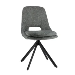 Chaise De Salle à Manger|Chaise Salon*AzaléeChaise moderne en tissu rembourrée pieds en métal
