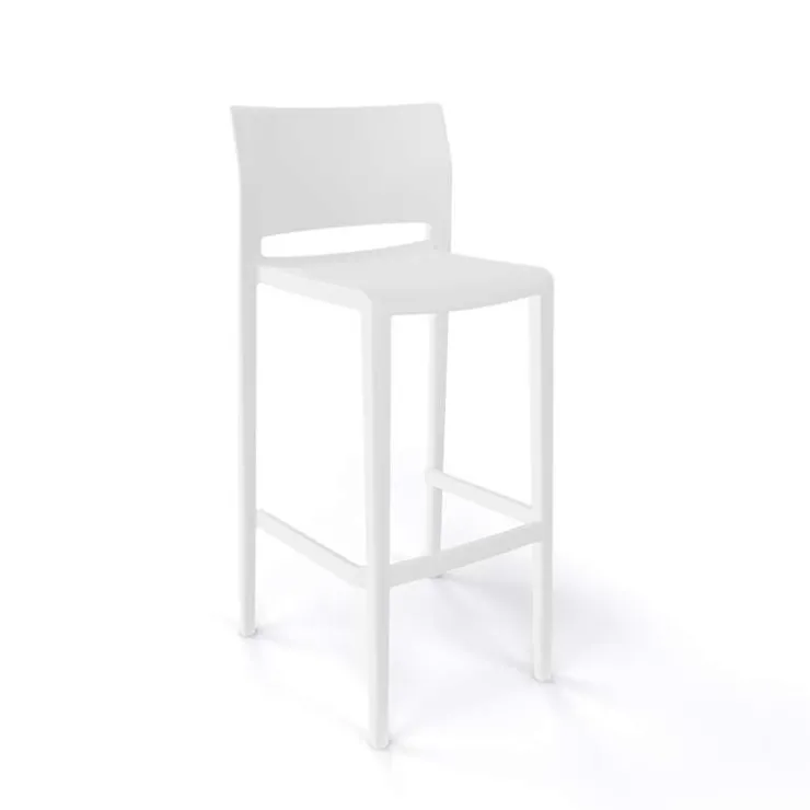 Tabouret De Bar (assise +/- 80 Cm)*Bakhita Tabouret de bar moderne empilable
