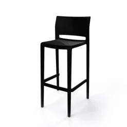 Tabouret De Bar (assise +/- 80 Cm)*Bakhita Tabouret de bar moderne empilable