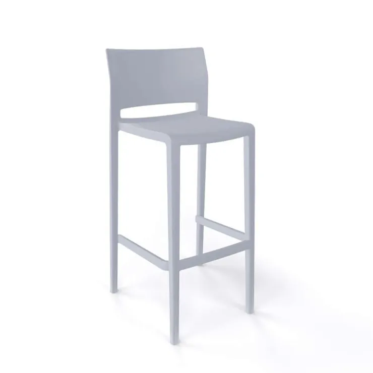 Tabouret De Bar (assise +/- 80 Cm)*Bakhita Tabouret de bar moderne empilable