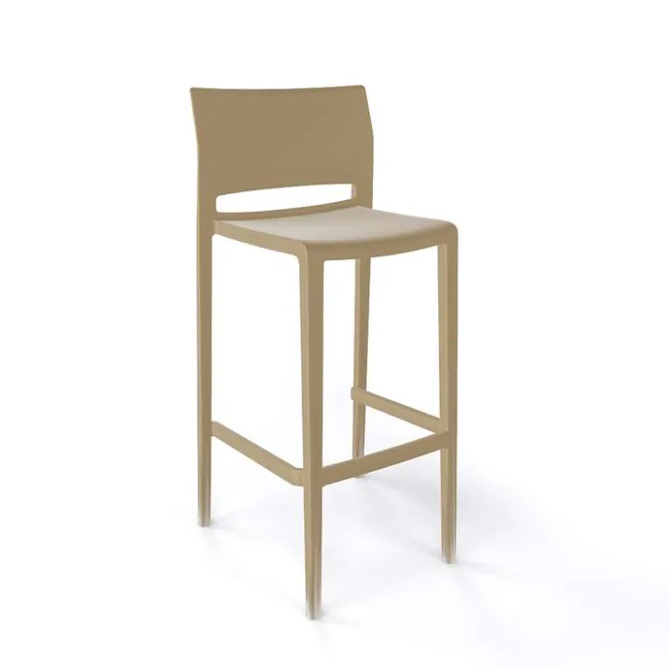 Tabouret De Bar (assise +/- 80 Cm)*Bakhita Tabouret de bar moderne empilable