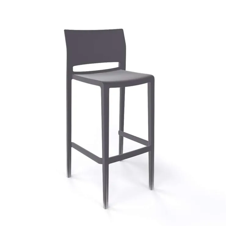 Tabouret De Bar (assise +/- 80 Cm)*Bakhita Tabouret de bar moderne empilable