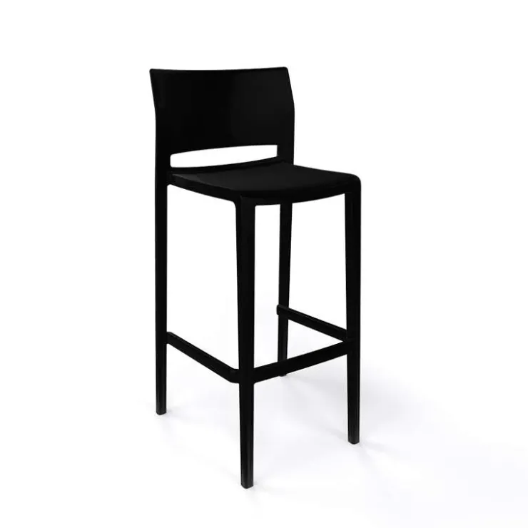 Tabouret De Bar (assise +/- 80 Cm)*Bakhita Tabouret de bar moderne empilable
