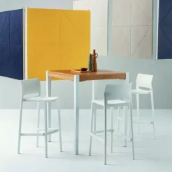 Tabouret Snack (assise +/- 65 Cm)|Tabouret De Bar (assise +/- 80 Cm)*Bakhita Tabouret snack moderne empilable