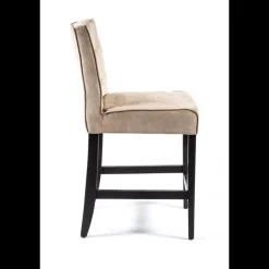Sessio Tabouret Snack (assise +/- 65 Cm)|Tabouret De Bar (assise +/- 80 Cm)*BarCarpe 2 Tabouret snack matelassé en tissu