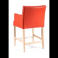 Sessio Tabouret Snack (assise +/- 65 Cm)|Tabouret De Bar (assise +/- 80 Cm)*BarDiem 2 Tabouret snack matelassé avec accoudoirs