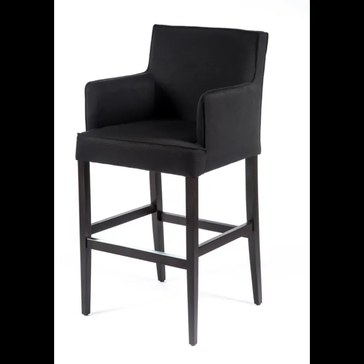Sessio Tabouret De Bar (assise +/- 80 Cm)*BarDiem Tabouret bar contemporain en tissu et bois