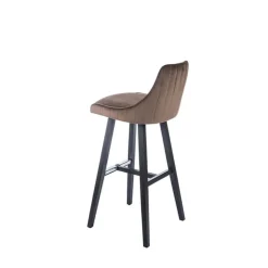 Sessio Tabouret De Bar (assise +/- 80 Cm)*BarLars line Tabouret hauteur 80 cm moderne coque tissu dos matelassé
