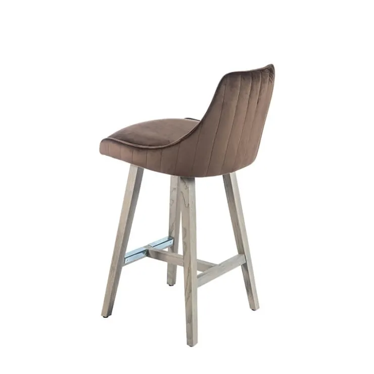 Sessio Tabouret Snack (assise +/- 65 Cm)|Tabouret De Bar (assise +/- 80 Cm)*BarLars line Tabouret snack moderne coque tissu dos matelassé
