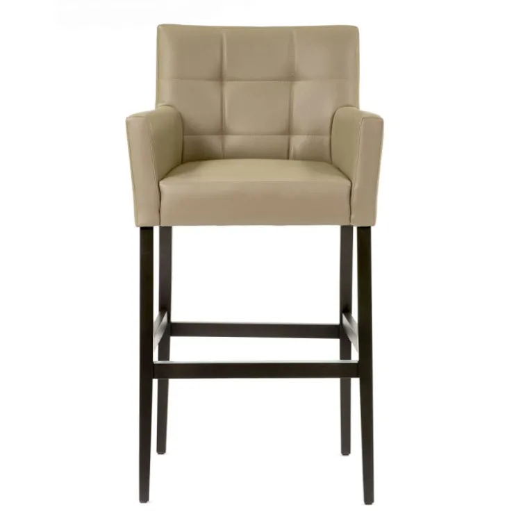 Sessio Tabouret De Bar (assise +/- 80 Cm)*BarMatiz Tabouret de bar avec dossier matelassé et accoudoirs