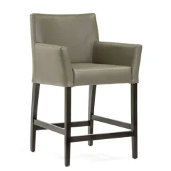 Sessio Tabouret Snack (assise +/- 65 Cm)|Tabouret De Bar (assise +/- 80 Cm)*BarMatiz Tabouret snack avec dossier et accoudoirs en synthétique