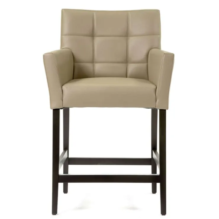 Sessio Tabouret Snack (assise +/- 65 Cm)|Tabouret De Bar (assise +/- 80 Cm)*BarMatiz Tabouret snack avec accoudoirs et dossier matelassé