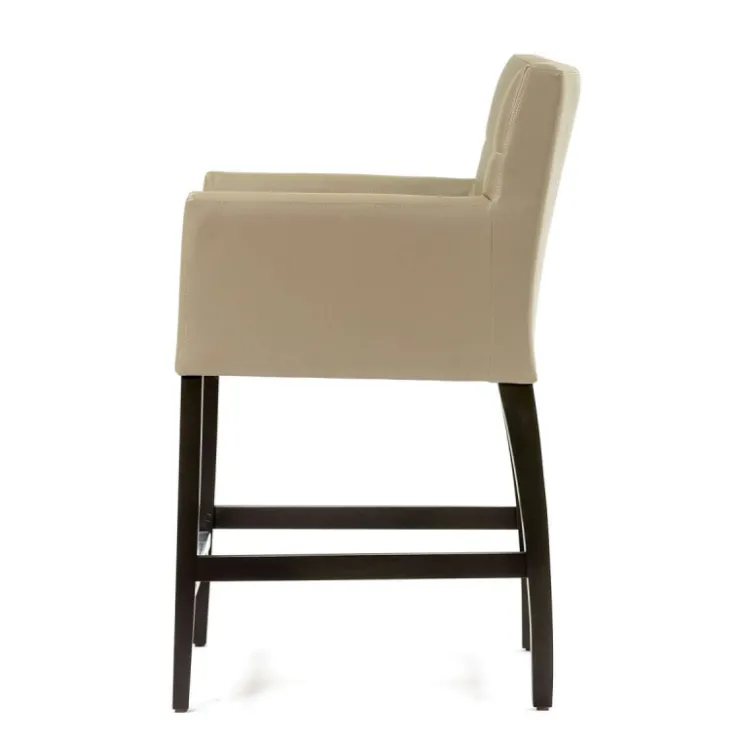Sessio Tabouret Snack (assise +/- 65 Cm)|Tabouret De Bar (assise +/- 80 Cm)*BarMatiz Tabouret snack avec accoudoirs et dossier matelassé