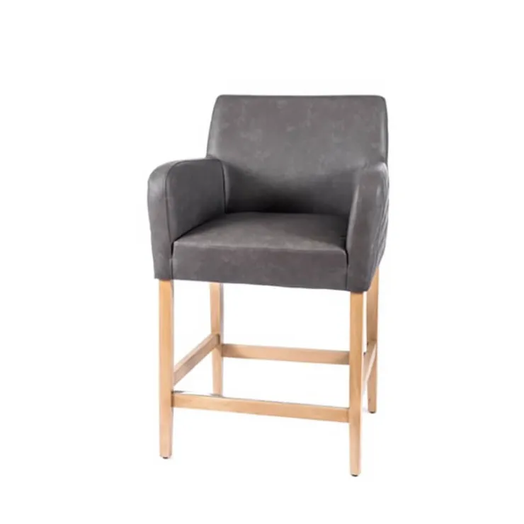 Sessio Tabouret Snack (assise +/- 65 Cm)|Tabouret De Bar (assise +/- 80 Cm)*BarMoritz diamant Tabouret snack avec accoudoirs matelassé sur le dossier