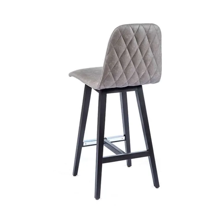 Sessio Tabouret Snack (assise +/- 65 Cm)|Tabouret De Bar (assise +/- 80 Cm)*BarPandora diamant Tabouret snack scandinave avec pieds en bois