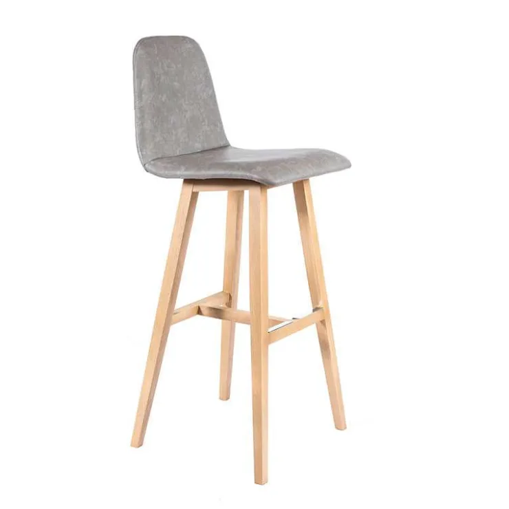 Sessio Tabouret De Bar (assise +/- 80 Cm)*BarPandora diamant Tabouret de bar scandinave avec pieds en bois