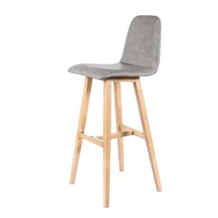 Sessio Tabouret De Bar (assise +/- 80 Cm)*BarPandora diamant Tabouret de bar scandinave avec pieds en bois
