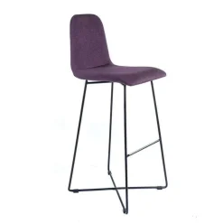 Sessio Tabouret De Bar (assise +/- 80 Cm)*BarPandora Tabouret de bar design en tissu avec pieds filaires en métal