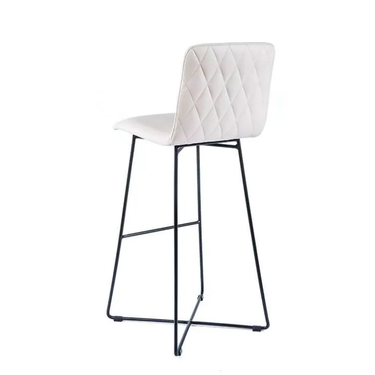 Sessio Tabouret De Bar (assise +/- 80 Cm)*BarPlaza diamant Tabouret de bar design avec pieds filaires en métal