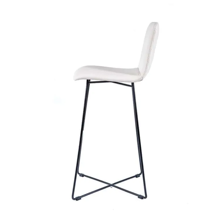 Sessio Tabouret De Bar (assise +/- 80 Cm)*BarPlaza diamant Tabouret de bar design avec pieds filaires en métal
