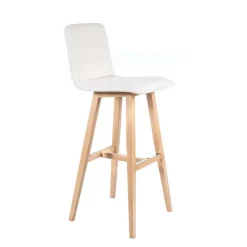 Sessio Tabouret De Bar (assise +/- 80 Cm)*BarPlaza diamant Tabouret de bar scandinave avec pieds en bois