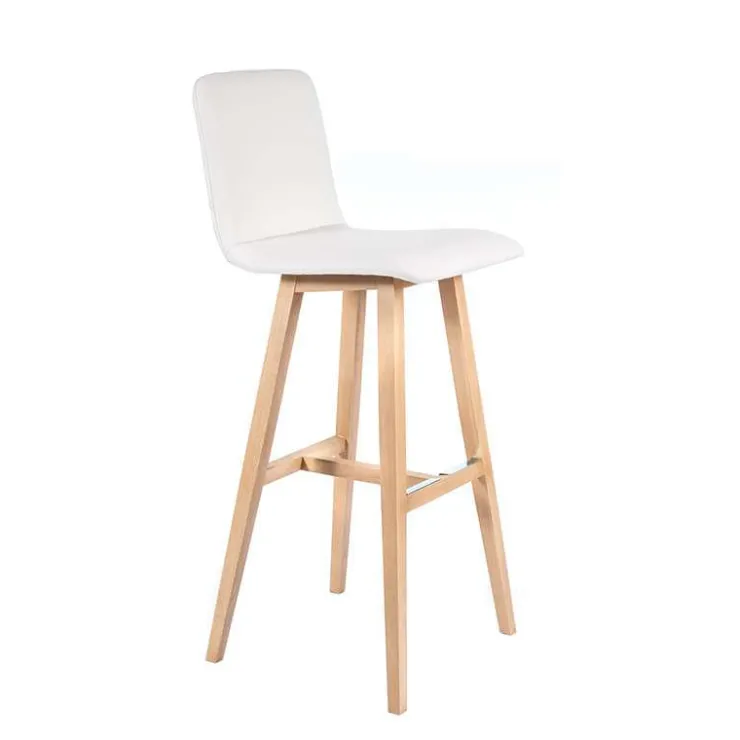 Sessio Tabouret De Bar (assise +/- 80 Cm)*BarPlaza diamant Tabouret de bar scandinave avec pieds en bois
