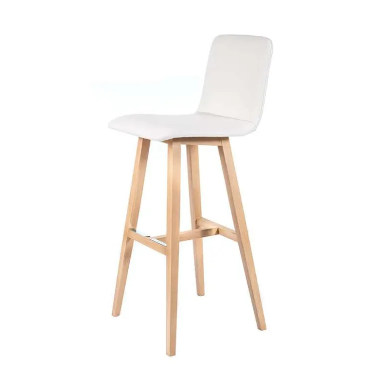 Sessio Tabouret De Bar (assise +/- 80 Cm)*BarPlaza diamant Tabouret de bar scandinave avec pieds en bois