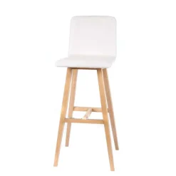 Sessio Tabouret De Bar (assise +/- 80 Cm)*BarPlaza diamant Tabouret de bar scandinave avec pieds en bois