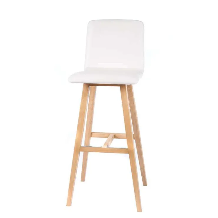 Sessio Tabouret De Bar (assise +/- 80 Cm)*BarPlaza diamant Tabouret de bar scandinave avec pieds en bois