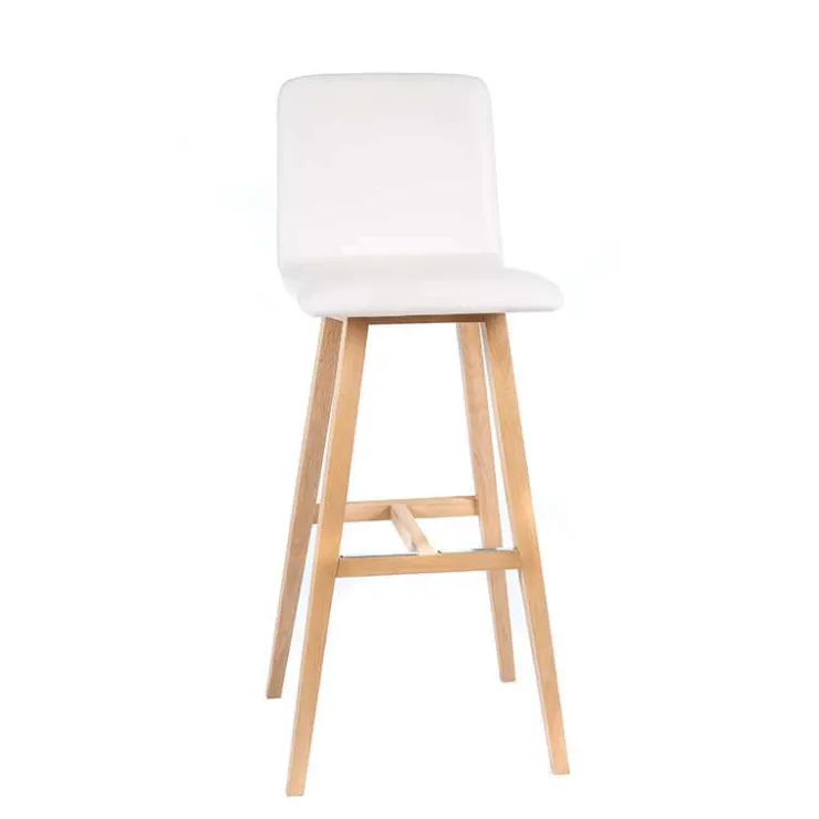 Sessio Tabouret De Bar (assise +/- 80 Cm)*BarPlaza diamant Tabouret de bar scandinave avec pieds en bois