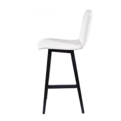 Sessio Tabouret Snack (assise +/- 65 Cm)|Tabouret De Bar (assise +/- 80 Cm)*BarPlaza diamant Tabouret snack style scandinave avec pieds en bois