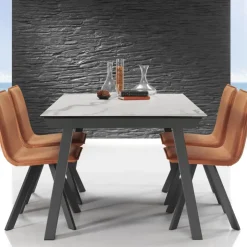 Mobliberica Table De Salle à Manger*Benidorm Moblibérica® Table moderne en céramique