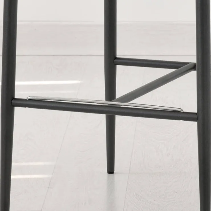 Airnova Tabouret Snack (assise +/- 65 Cm)|Tabouret De Bar (assise +/- 80 Cm)*Beo Tabouret contemporain italien en cuir