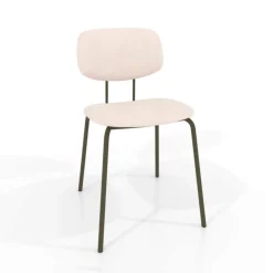 Perfecta Chaise De Cuisine|Chaise De Salle à Manger*Bistro Chaise inspiration vintage en simili avec pieds en métal
