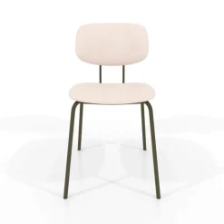 Perfecta Chaise De Cuisine|Chaise De Salle à Manger*Bistro Chaise inspiration vintage en simili avec pieds en métal
