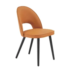 Sessio Chaise Pour Chambre|Chaise De Cuisine*Bistrot Chaise avec dossier ajouré en simili pieds bois