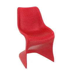 Chaise De Cuisine|Chaise De Salle à Manger*Bloom Chaise design ajourée en polypropylène