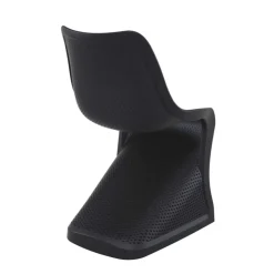 Chaise De Cuisine|Chaise De Salle à Manger*Bloom Chaise design ajourée en polypropylène