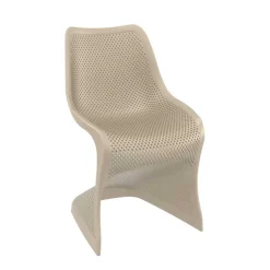 Chaise De Cuisine|Chaise De Salle à Manger*Bloom Chaise design ajourée en polypropylène
