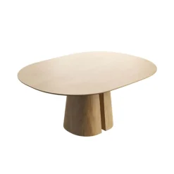 Mobitec Table De Salle à Manger*Blossom ® Table design en bois avec bords arrondis