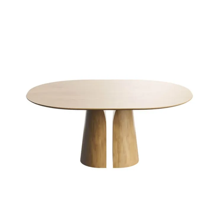 Mobitec Table De Salle à Manger*Blossom ® Table design en bois avec bords arrondis