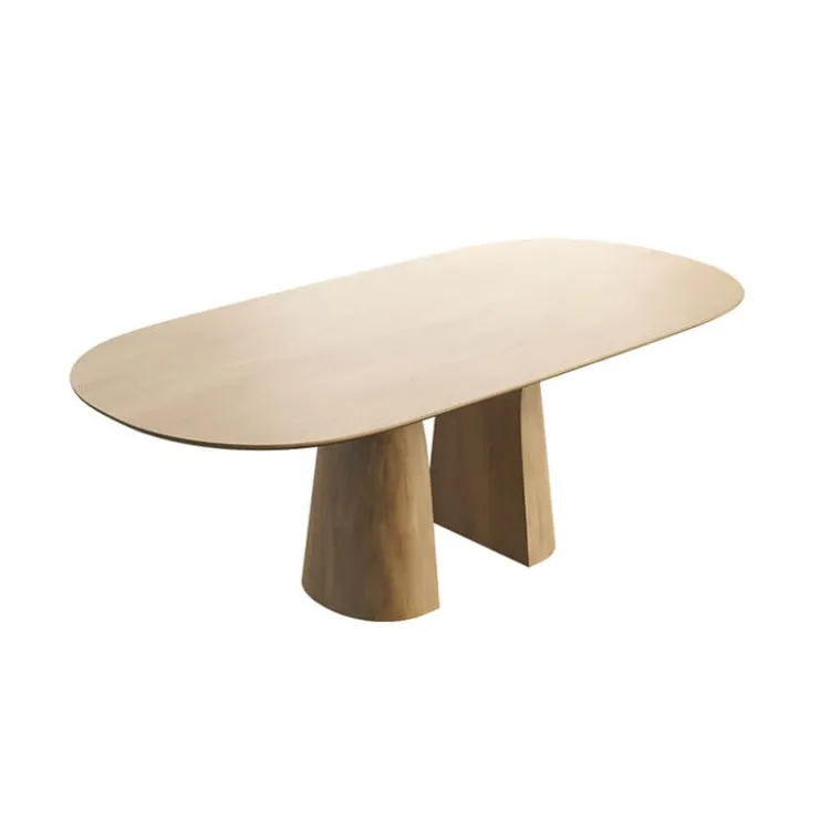 Mobitec Table De Salle à Manger*Blossom ® Table design en bois avec bords arrondis