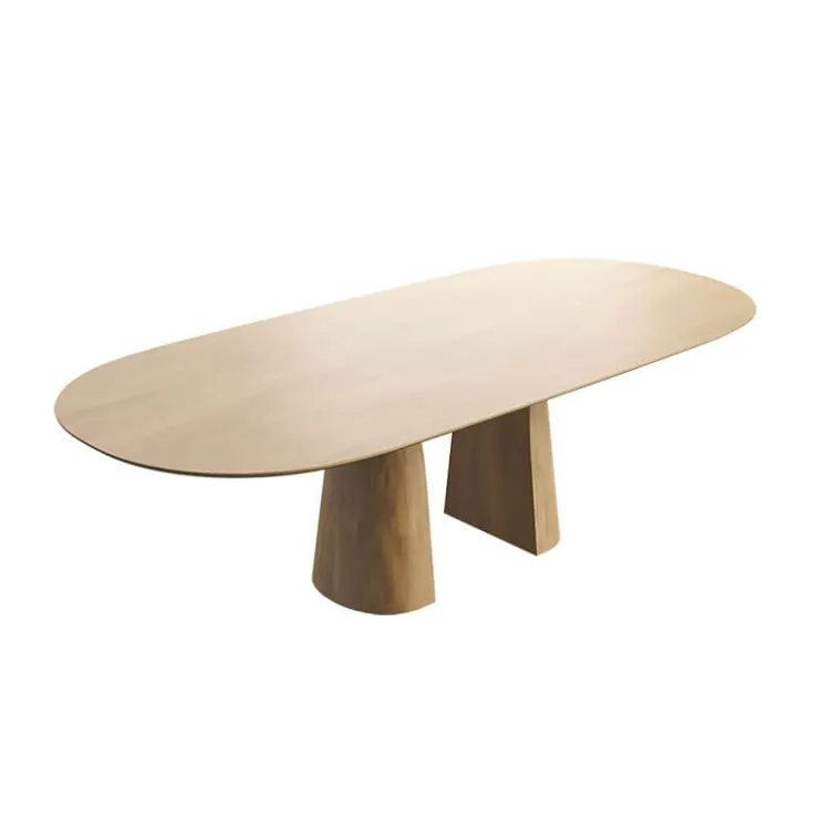 Mobitec Table De Salle à Manger*Blossom ® Table design en bois avec bords arrondis