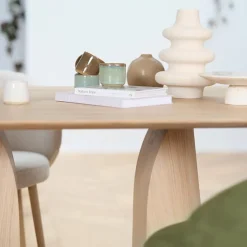Mobitec Table De Salle à Manger*Blossom ® Table design en bois avec bords arrondis