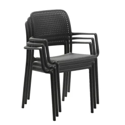 Chaise De Cuisine|Chaise De Salle à Manger*Bora Fauteuil empilable en polypropylène