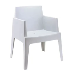 Chaise De Jardin|Fauteuil De Jardin*Box Fauteuil de terrasse moderne en polypropylène