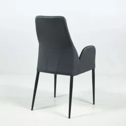Europea Chaise De Salle à Manger|Chaise De Cuisine*Bridge Mathilde Fauteuil moderne en synthétique et métal fabriqué en Italie